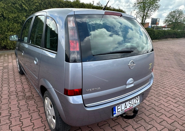 Opel Meriva cena 13200 przebieg: 176695, rok produkcji 2006 z Łask małe 436